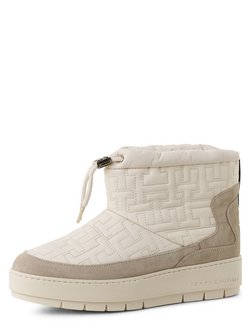Artikelbild Damen Boots mit Leder-Anteil von Tommy Hilfiger in ecru beige uni