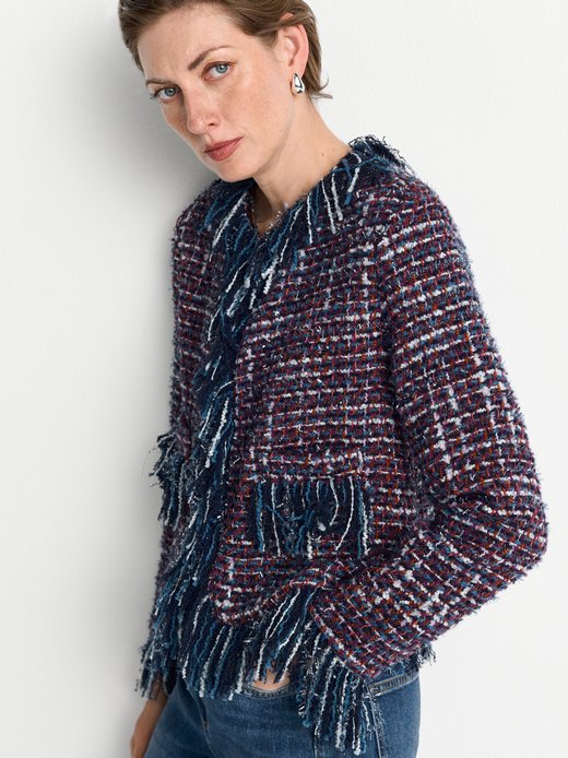 Damen Bouclé-Blazer