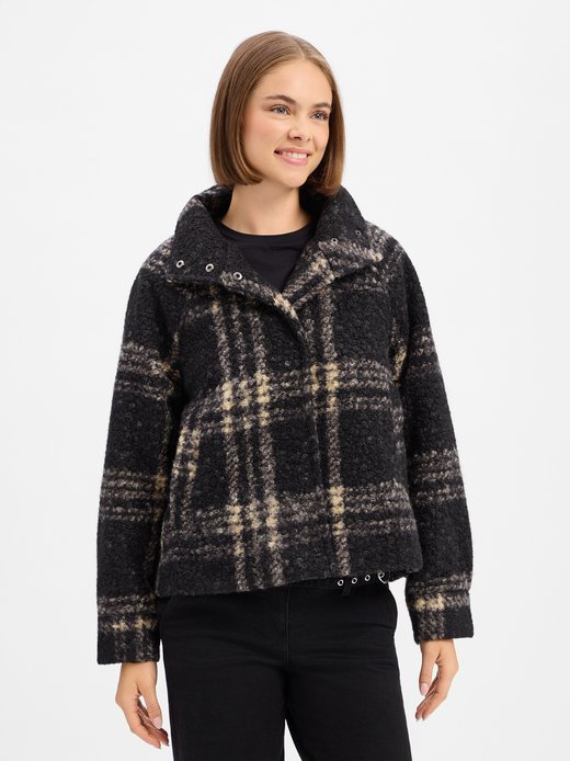 Damen Bouclé-Jacke - SC-Gisa