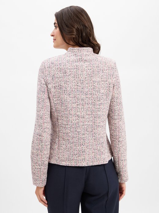 Damen Bouclé-Kurzblazer