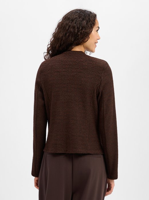 Damen Bouclé-Kurzblazer