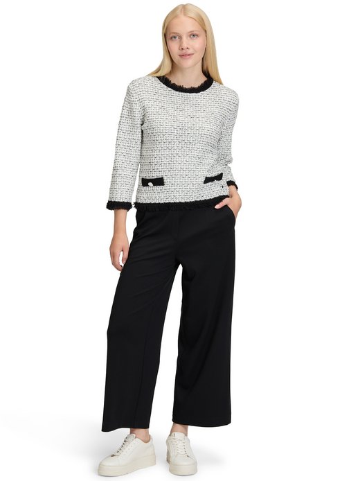 Damen Bouclé-Pullover