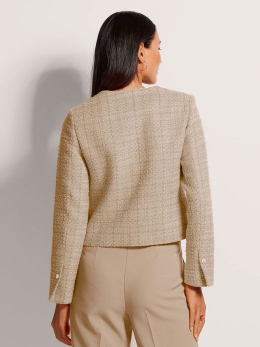 Damen Boucléblazer