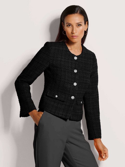 Damen Boucléblazer