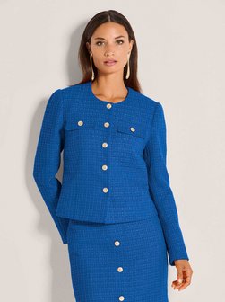 Damen Boucléblazer