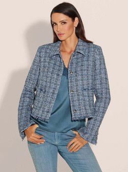 Damen Boucléblazer