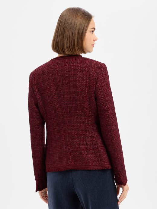 Damen Boulcé-Blazer mit Woll-Anteil