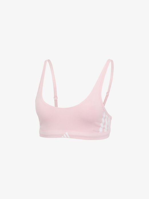 Damen Bralette  -  Sport Active Essentials Cotton 3 Stripes