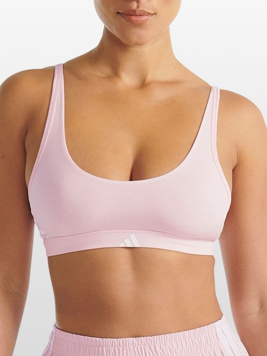 Damen Bralette  -  Sport Active Essentials Cotton 3 Stripes