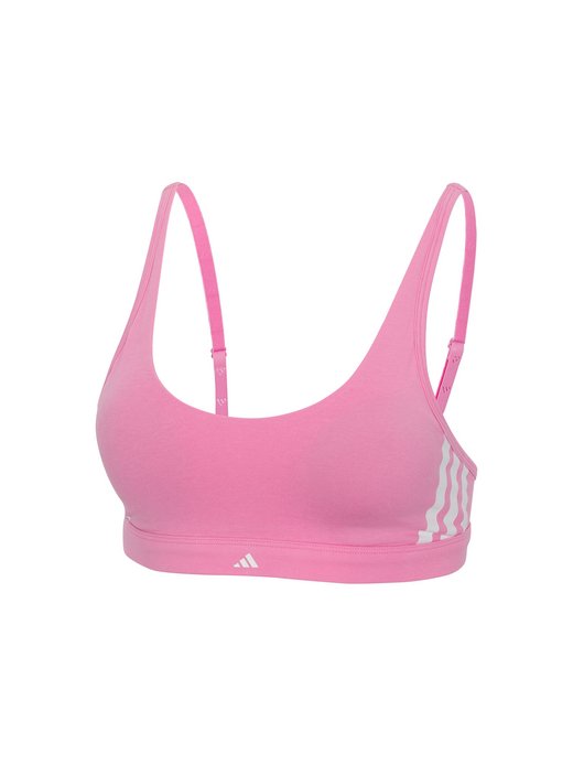 Damen Bralette  -  Sport Active Essentials Cotton 3 Stripes