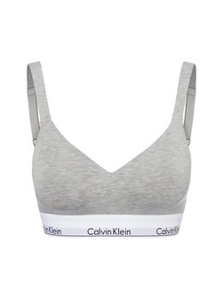 Artikelbild Damen Bralette von Calvin Klein in hellgrau weiß meliert