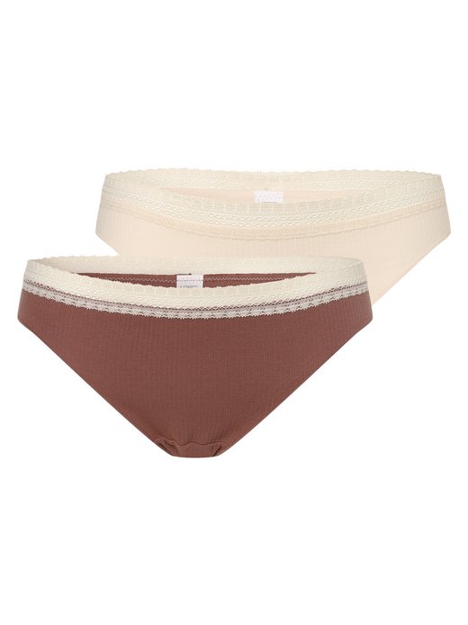 Damen Brazils im 2er-Pack- GO Ribbed