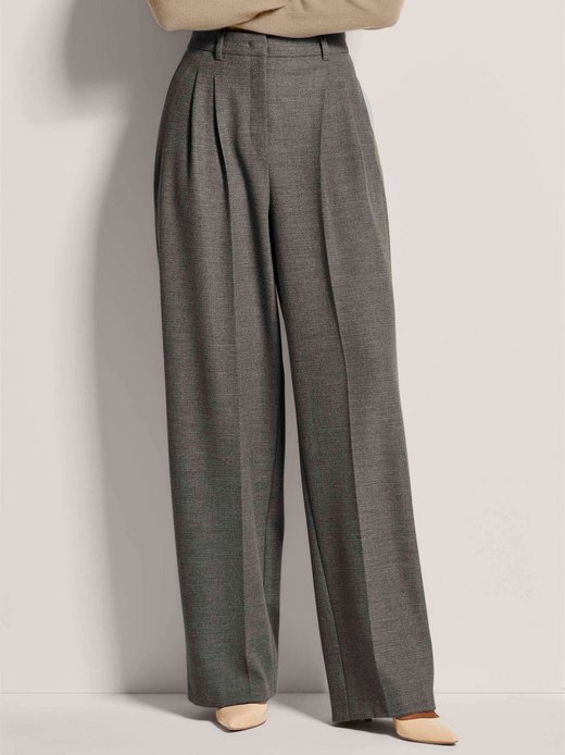 Damen Bundfaltenhose - Kurzgröße