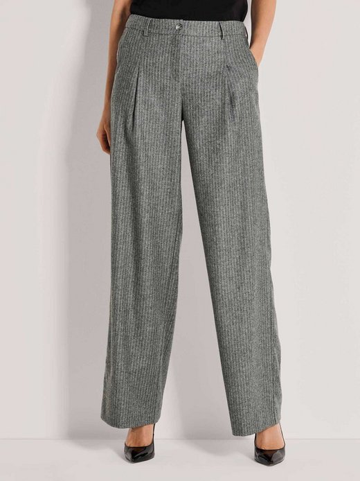 Damen Bundfaltenhose - Kurzgröße