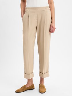 Artikelbild Damen Bundfaltenhose - Maikito Fresh von Opus in melange strukturiert