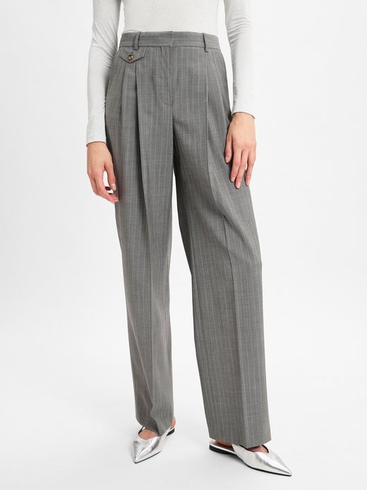 Damen Bundfaltenhose - Tetiama