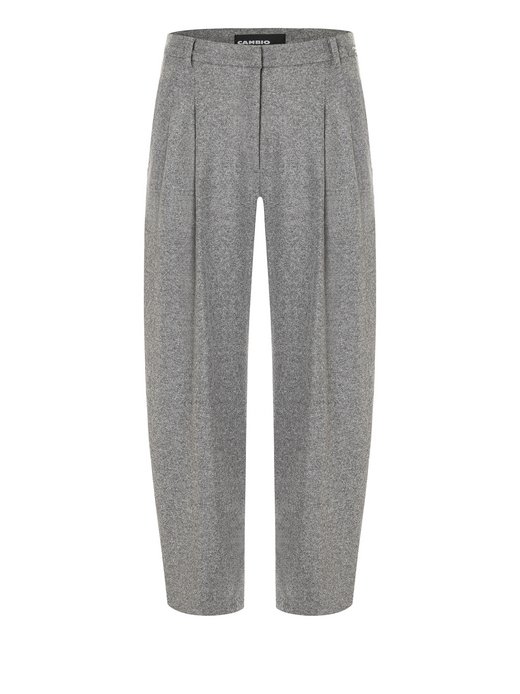 Damen Bundfaltenhose mit Woll-Anteil - Emilie