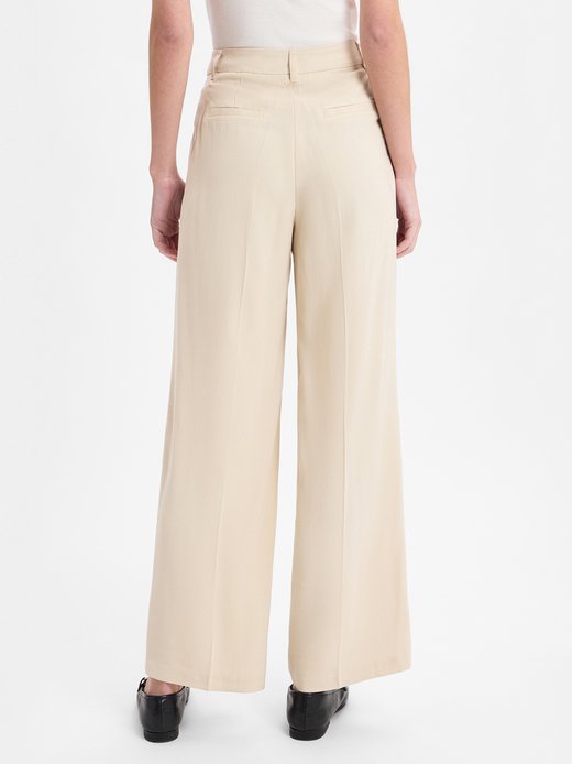 Damen Bundfaltenhose