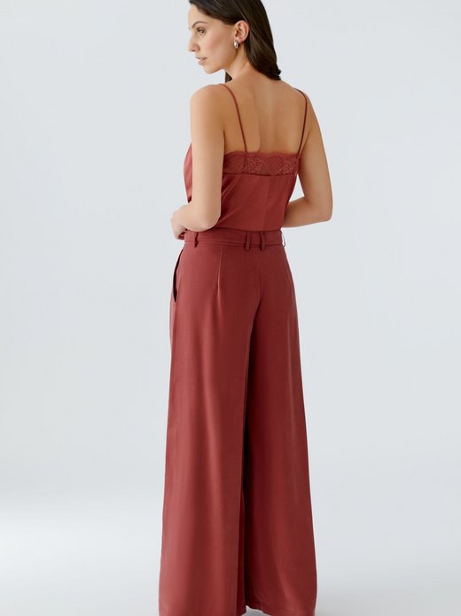 Damen Bundfaltenhose