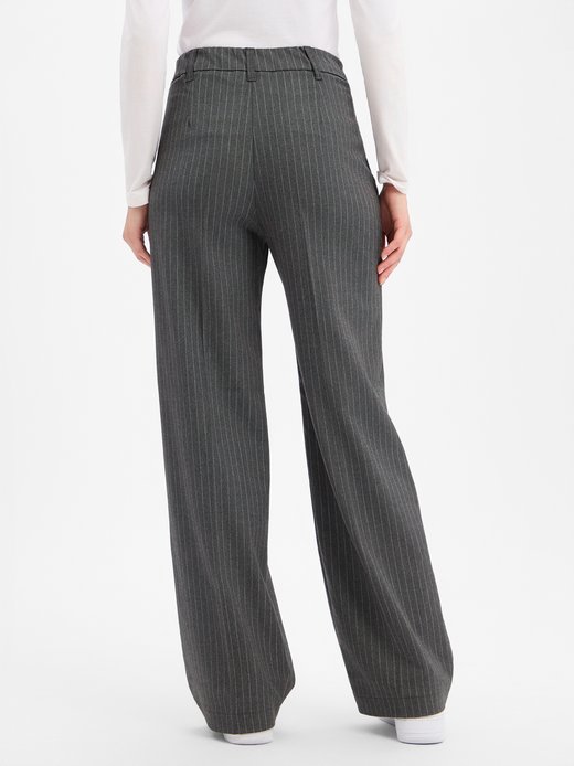 Damen Bundfaltenhose