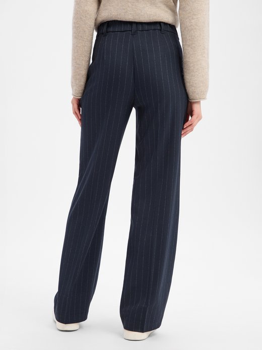 Damen Bundfaltenhose