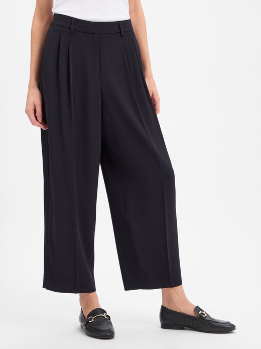 Damen Bundfaltenhose