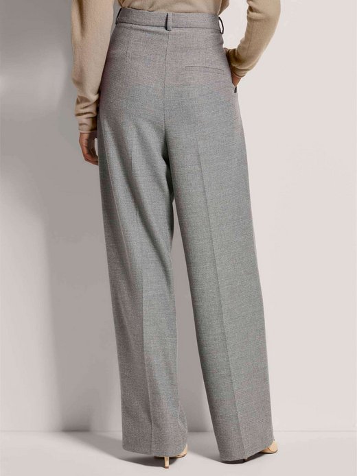 Damen Bundfaltenhose
