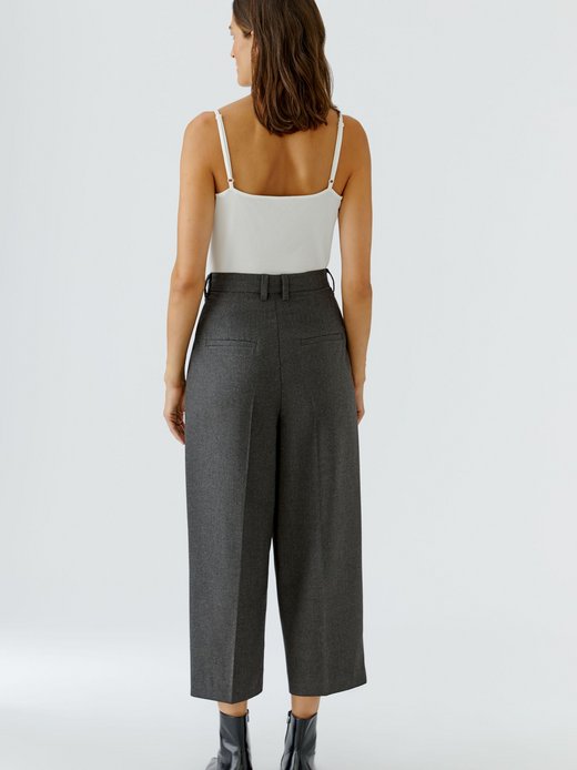 Damen Bundfaltenhose