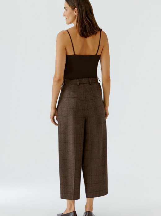 Damen Bundfaltenhose