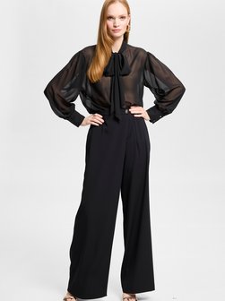 Damen Bundfaltenhose