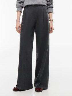 Damen Bundfaltenhose