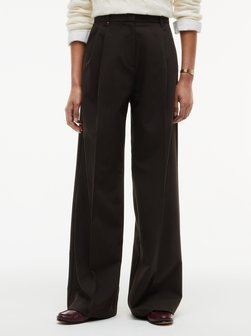 Damen Bundfaltenhose