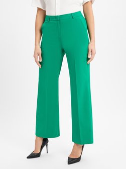 Artikelbild Damen Bundfaltenhose von comma in grün uni