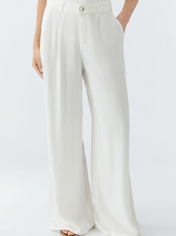 Artikelbild Damen Bundfaltenhose von Oui in ecru uni