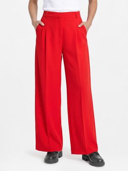 Damen Bundfaltenhose