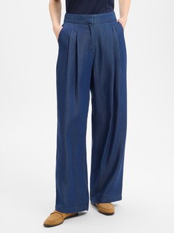 Damen Bundfaltenhose