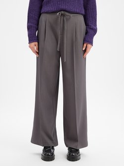 Damen Bundfaltenhose