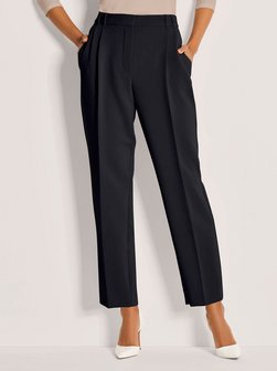 Damen Bundfaltenhose