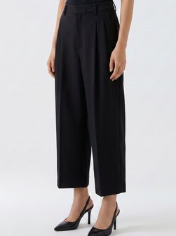 Damen Bundfaltenhose