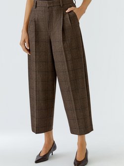Damen Bundfaltenhose