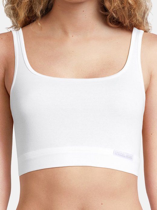 Damen Bustier - 3er Pack Bio Cotton