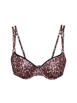 Damen Bustier-Bikini-Top  -  Leopard Beach