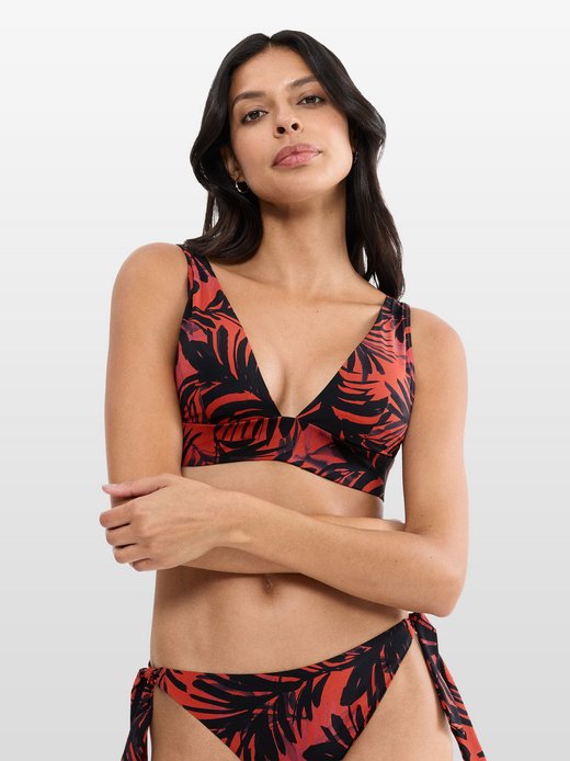 Damen Bustier-Bikini-Top  -  Red Label Summer Palm