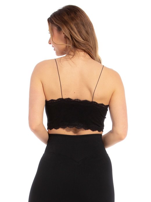 Damen Bustier - Cozy Crop Top