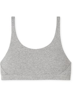 Artikelbild Damen Bustier  -  Pure Rib von Schiesser in grau uni