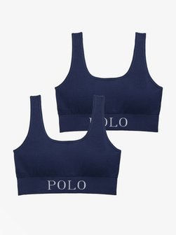 Artikelbild Damen Bustier  -  Ribbed Seamless von Polo Ralph Lauren in marine uni