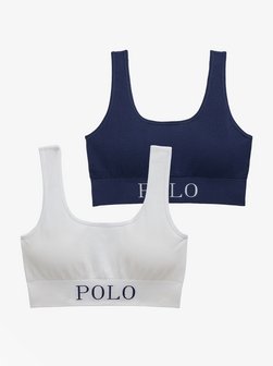 Artikelbild Damen Bustier  -  Ribbed Seamless von Polo Ralph Lauren in mehrfarbig uni