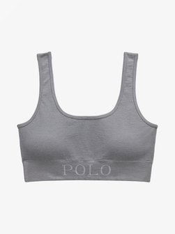 Artikelbild Damen Bustier  -  Ribbed Seamless von Polo Ralph Lauren in grau uni