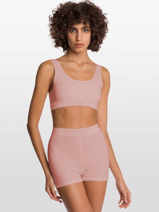 Damen Bustier  -  Scoop Neck Bralette