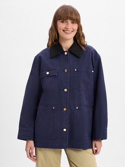 Artikelbild Damen Canvasjacke von Marc O'Polo in dark stone uni